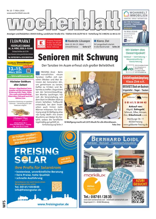 Freisinger Wochenblatt Cover